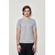 Men Grey Basic Tişört