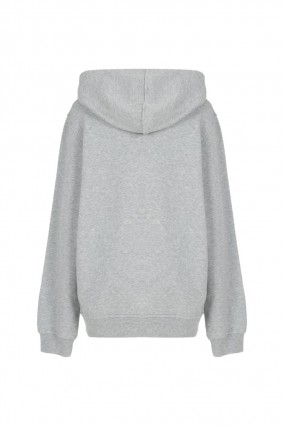 Better Cotton Gri Unisex Hoodie