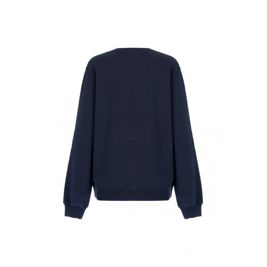 Better Cotton Dark Blue Unisex Sweatshirt