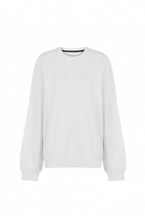 Better Cotton Beyaz Unisex Sweatshirt Better Cotton Beyaz Unisex Sweatshirt