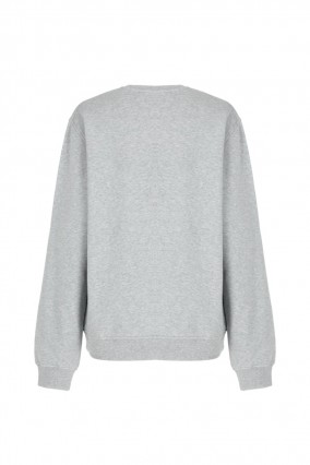 Better Cotton Gri Unisex Sweatshirt